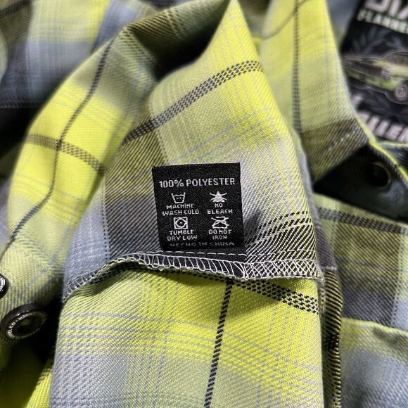 Dixxon Women's Size Small Plaid The Challenger Flannel‎ Shirt Top - Picture 9 of 9